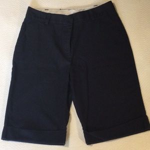Charter Club Navy Bermuda Shorts